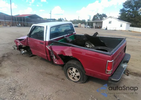 1991 Chevrolet S Truck S10 from USA, damaged, VIN 1GCDT14Z3M2243271